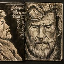 Retratos en la cumbre. Traditional illustration project by Rafael Comino Matas - 07.09.2016