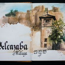 Urban Sketching. Traditional illustration project by Rafael Comino Matas - 07.09.2016