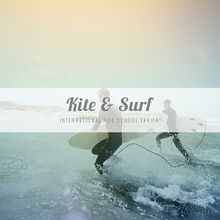 Kite & Surf Tarifa. Un progetto di Design, Design editoriale e Graphic design di Anais García - 09.07.2016