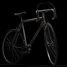 Road bicycle. 3D, and Product Design project by Carlos Sánchez Muñoz - 06.19.2016