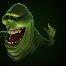 Slimer. 3D, and Character Design project by Carlos Sánchez Muñoz - 07.09.2016