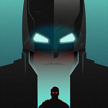 Batman V Superman. Graphic Design, and Traditional illustration project by Salmorejo studio - 07.12.2016