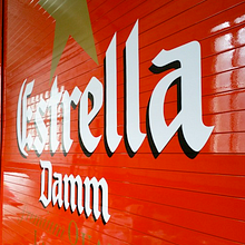 Estrella Damm  . Design grafic de Stargraf Solutions - 07.12.2016