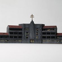 Maqueta sanatorio abandonado. Un proyecto de Cine, Diseño y Escenografía de Daniel Zamora Rodríguez - 12.07.2016