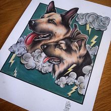 Encargos. Traditional illustration project by Uonki - 07.16.2016