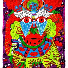 The Mask, the Virgin, the God. Un progetto di Illustrazione tradizionale e Pittura di Murnau Den Linden - 30.12.2015