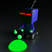 Mi Proyecto del curso: Introducción al Diseño y Modelado 3D con Blender. Un progetto di 3D di Alex Camacho - 17.07.2016
