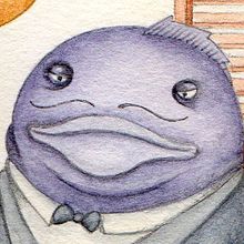 Un pez gordo.. Un proyecto de Ilustración tradicional de Nat Wierzbicki - 18.07.2016