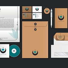 Luna Art | Papelería . Un proyecto de Diseño gráfico de María A. Fereda Seguer - 19.07.2016