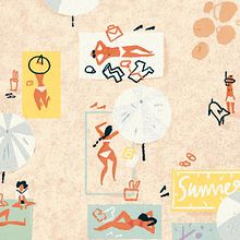 REVISTA GENTLEMAN: Especial verano. Un proyecto de Diseño editorial, Ilustración tradicional y Marketing de Del Hambre - 20.07.2016
