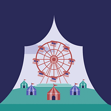 Great Circus of Animation. Projekt z dziedziny  Animacja, Projektowanie postaci, Trad, c, jna ilustracja i  Motion graphics użytkownika David Figueiras García - 20.07.2016