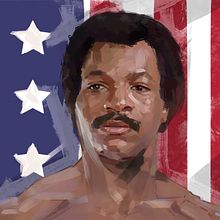 APOLLO CREED / ROCKY IV. Traditional illustration project by Ismael Alabado - 07.20.2016