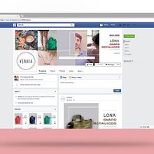 VERNIA - FACEBOOK. Un proyecto de Diseño de Flor Leis - 21.07.2016