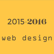 Web design 2015-16. Un progetto di Web development, Design, Graphic design, Web design e UX / UI di Marc Camps Oller - 24.07.2016