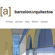 Barcelona Arquitectos. Un proyecto de Desarrollo Web de xavier sala - 23.07.2016