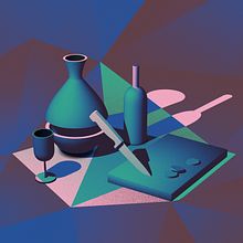 Nature Morte. Traditional illustration project by David Pocull - 07.24.2016