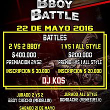 GUANE BBOY BATTLE . Events project by Sergio David Benitez - 07.26.2016