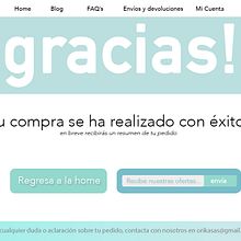 Probando con thank you page. Een project van UX / UI van Oriol Casas Martínez - 28.07.2016