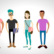 Tarjeta TUI, UGR. Un progetto di Animazione, Design e Character design di olga ruano yeguas - 28.07.2016