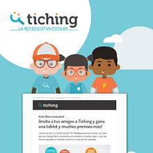 Tiching - MGM Campaign Ein Projekt aus dem Bereich Webdesign, Traditionelle Illustration und UX / UI von ely zanni - 28.07.2016