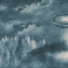 Northen Lights. Traditional illustration project by David Brat - 07.28.2016