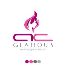 Logo identidad AC Glamour. Design project by Adolfo Gelabert - 05.29.2016