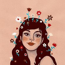 In bloom. Traditional illustration project by Isabel Belmonte - 07.30.2016