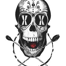 Barman Tattoo. Un progetto di Illustrazione tradizionale di Joaquín Rodríguez - 30.07.2016