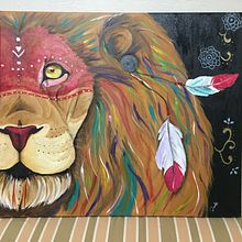 Pinturas, rayas y locura. Projekt z dziedziny  Sztuki piękne, Trad, c, jna ilustracja i  Malarstwo użytkownika Daniela Silva Hidd - 31.07.2016