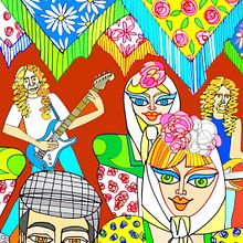 CARTEL FIESTAS DE SAN CAYETANO SAN LORENZO Y LA PALOMA 2016 . Architecture, and Design project by PACHUCHO PINTOR - 08.01.2016