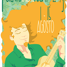 PuertoIndieNight. Un proyecto de Diseño e Ilustración tradicional de Elizabeth Ranchal Montes - 30.06.2015