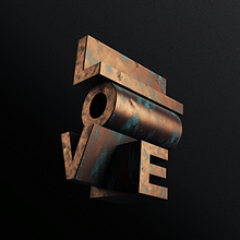 Rusty Type. Design, 3D, Design Management, Graphic Design, T, and pograph project by Dawlym Murillo Jaramillo - 08.03.2016