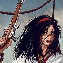 A Pirate's Life For Me. Traditional illustration project by Ana del Valle Seoane - 10.29.2012