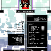 CV . 3D, Animație, Comic, Design, Design de caractere, Design grafic, Ilustrație tradițională, Marketing și Video de Alicia Martínez - 08.02.2016