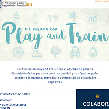 Copy web- Play and Train. Un projet de Cop , et writing de Elena Eiras Fernández - 03.01.2015