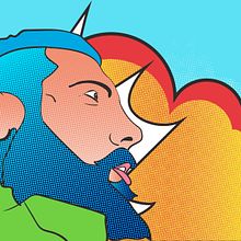 Serie de retratos Pop Art. Graphic Design, and Traditional illustration project by Alain Carrasco - 08.03.2016