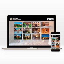 Galería de imágenes para spain.info. Web Design project by Marta Rico Ruiz - 08.03.2016