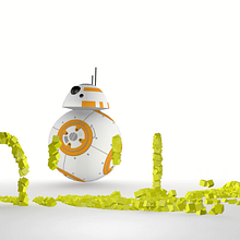 Lettering 3D - BB8 - Star Wars . Un projet de 3D de Lídia Gonçalves - 05.08.2016