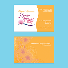 Branding para "Mensa Moltó" masajes y acupuntura. Un progetto di Br, ing, Br, identit, Graphic design e Illustrazione tradizionale di Punts suspensius ilustración y diseño - 07.08.2016