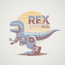 Rex Wrench 2000. Un projet de Design graphique et Illustration traditionnelle de Eduardo Del Pozo - 31.08.2015