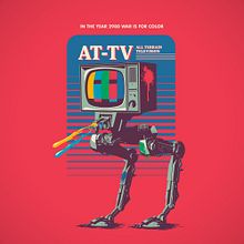 AT-TV (All Terrain Television). Un projet de Cinéma, vidéo et télévision, Design graphique et Illustration traditionnelle de Eduardo Del Pozo - 31.01.2016