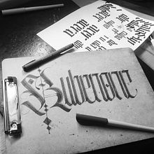Caligrafía.. Un progetto di Calligrafia di Rubén Ganado González - 04.09.2016