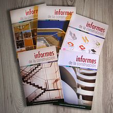 Revista Informes de la Construcción. Architecture, and Editorial Design project by Pablo Barba - 08.08.2016