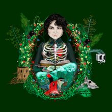 Aniversario Rosalía de Castro . Arte plastice & Ilustrație tradițională de Paula Mayor - 02.04.2016