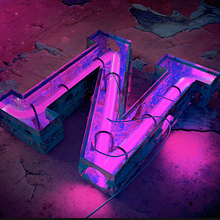 Crash_Letterin. Un progetto di 3D di José Luis Morán - 09.08.2016