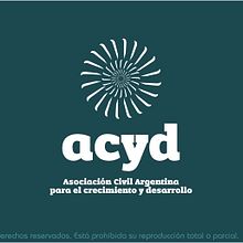 Logotipo para ACYD. Design project by Adrian Filippo - 08.10.2016