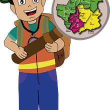 Ilustración de un muñeco para un programa ambiental  . Un projet de Conception de personnages de Alejandro Yepez - 19.03.2016