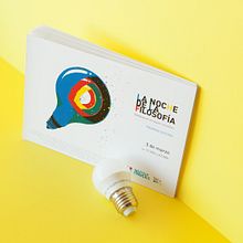 La Noche de la Filosofía. Un proyecto de Diseño, Diseño gráfico y Diseño editorial de Paula García Arizcun - 10.08.2016
