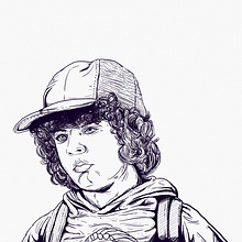 Fan art // Stranger things . Un progetto di Character design e Illustrazione tradizionale di Guacala Studio - 11.08.2016