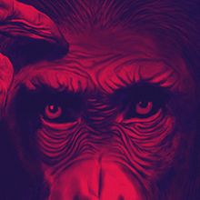Planet of the Apes - Ilustración. Un proyecto de Diseño de personajes, Diseño gráfico e Ilustración tradicional de Leandro Bos - 11.08.2016